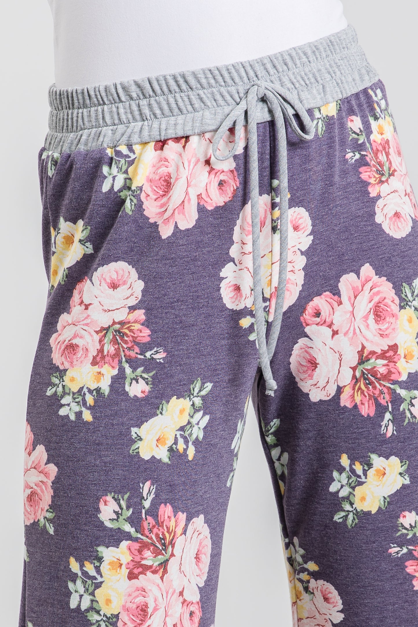 Floral Print Loungewear Pants